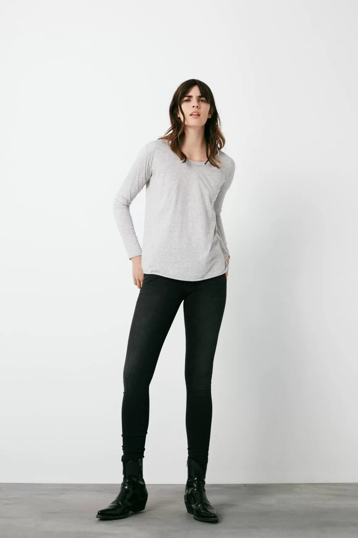 Rabens Saloner Basics | Annabelle Grey Melange