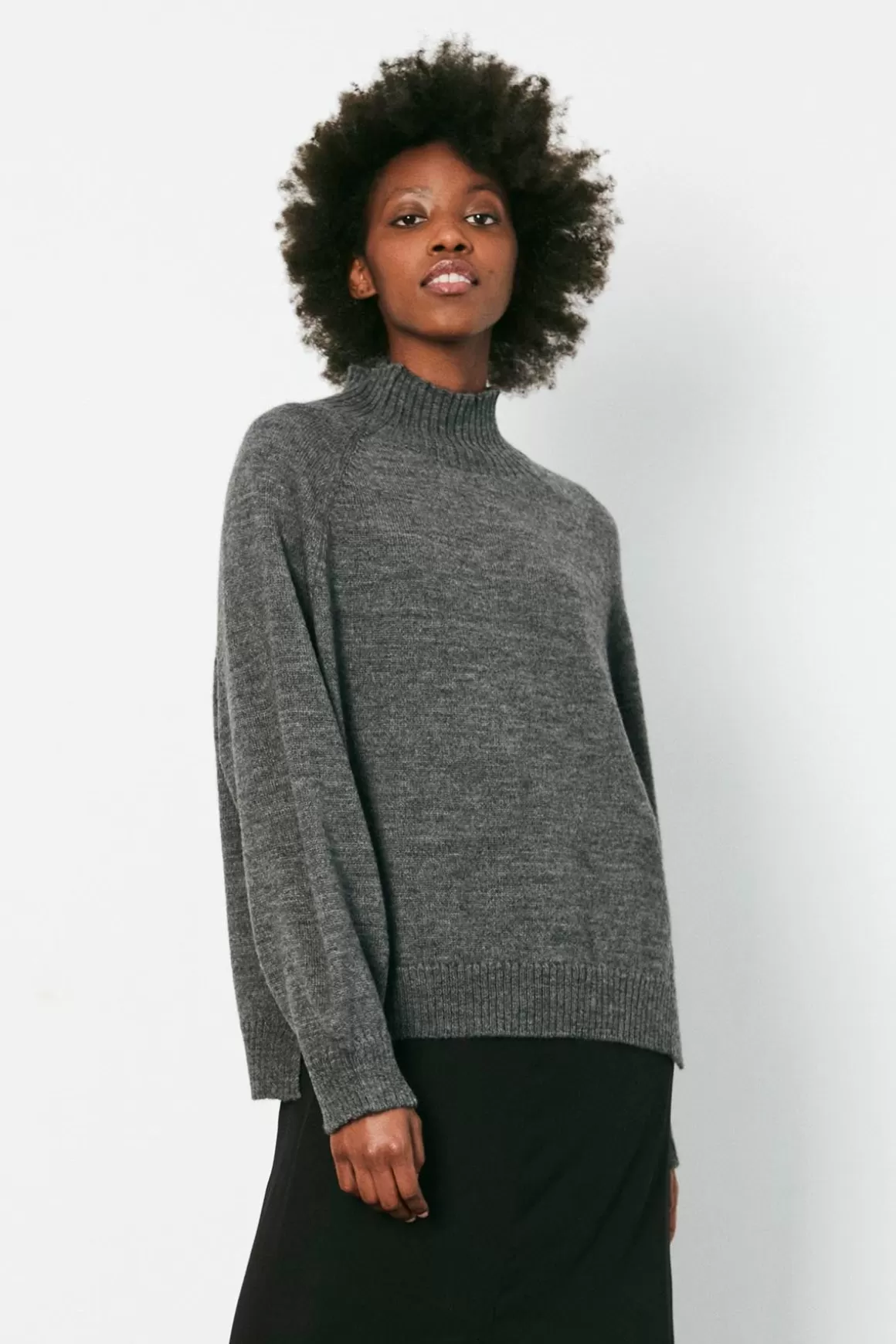 Rabens Saloner Knitwear & Sweaters | Caylin Grey Melange