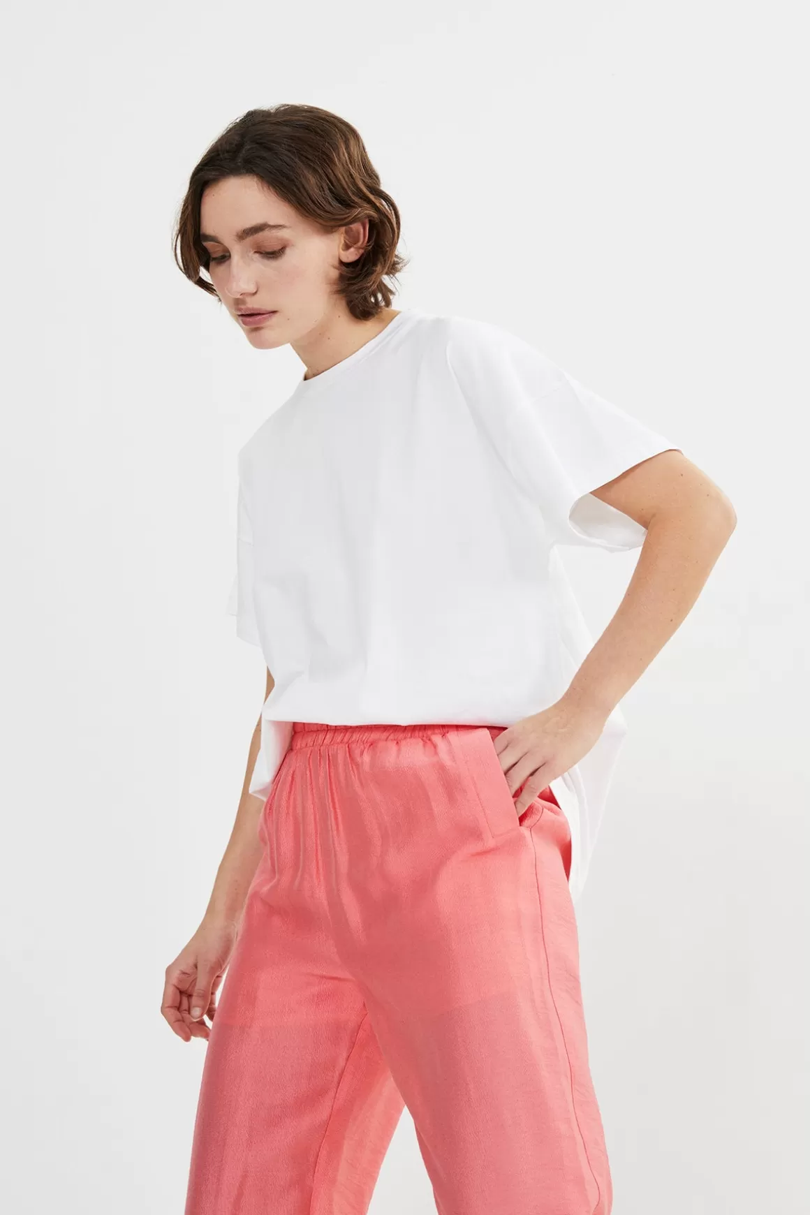 Rabens Saloner Pants | Chang Strawberry Crush