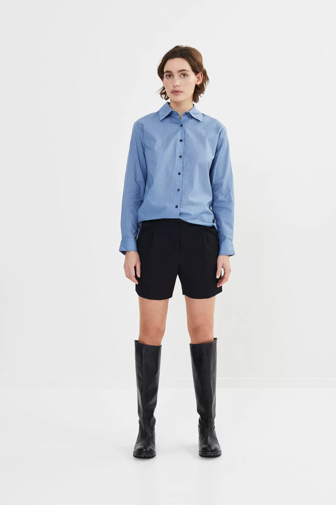 Rabens Saloner Skirts & Shorts | Clea Black