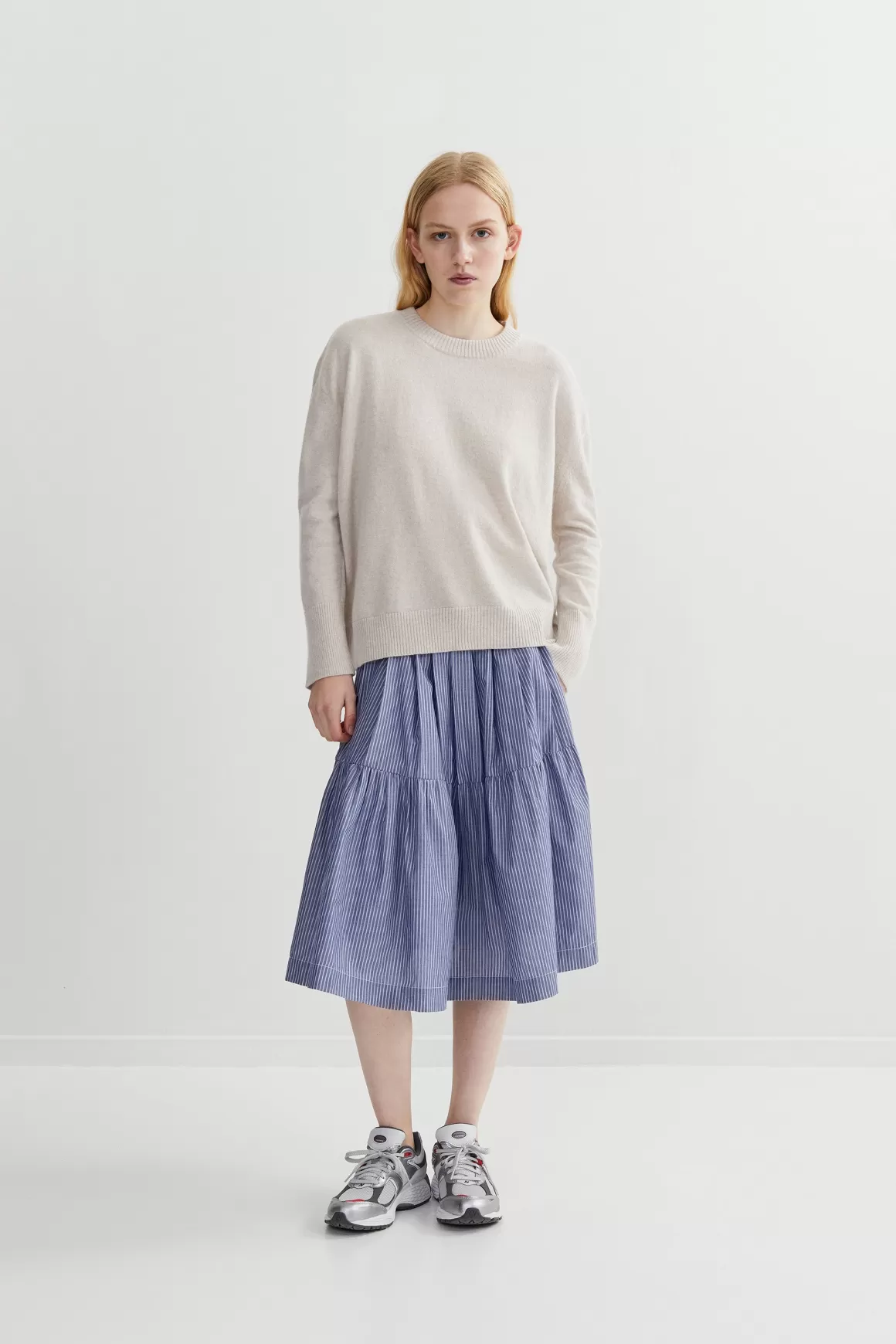 Rabens Saloner Skirts & Shorts | Kayo Blue Stripe