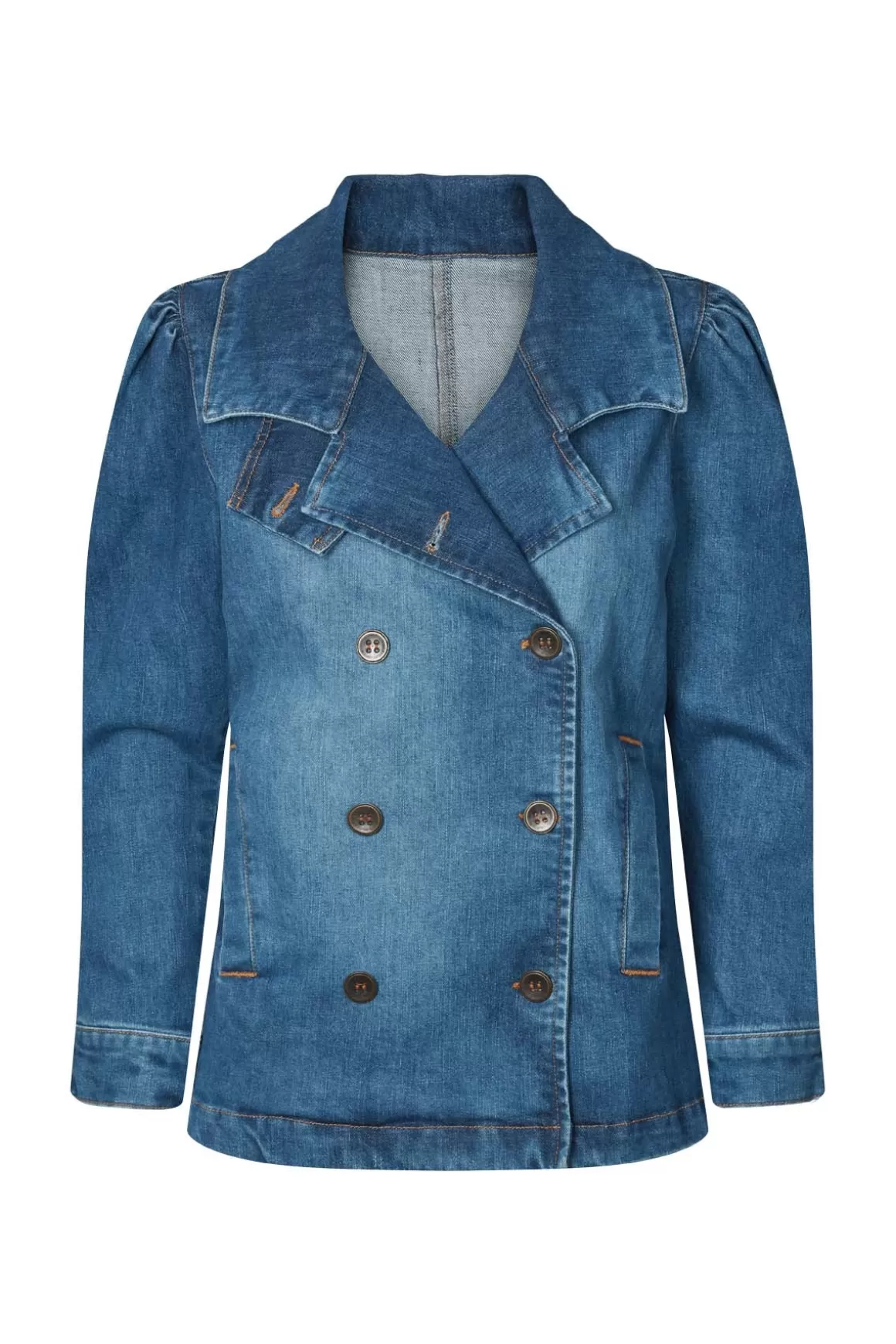 Rabens Saloner Jackets & Coats | Siara Washed Blue